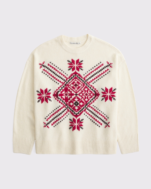 Dad Fairisle Crew Sweater