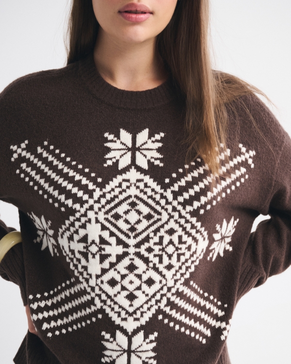 Dad Fairisle Crew Sweater