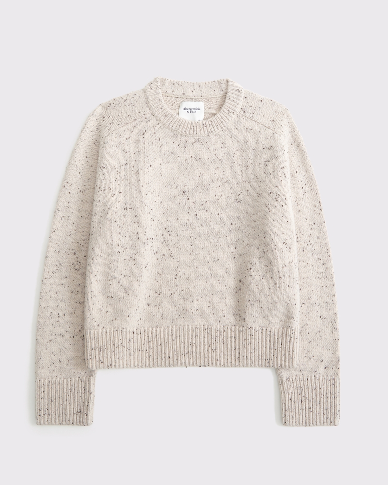 The A&F Madeline Textural Crew Sweater