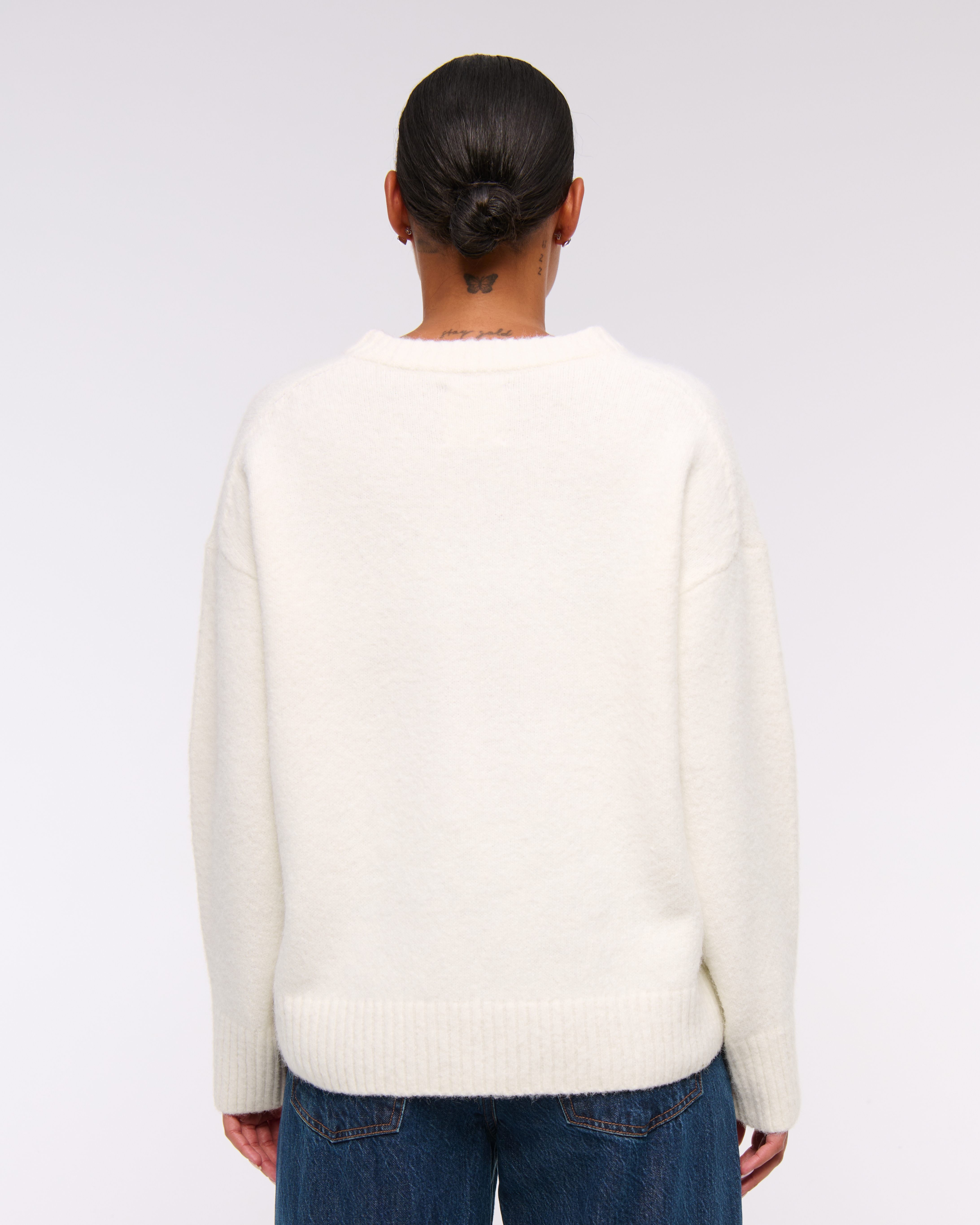 Women's Dad V-Neck Sweater | Women's Clearance | Abercrombie.com