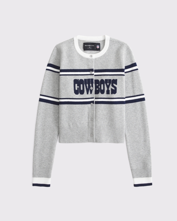 Dallas Cowboys Shrunken Cardigan, Cowboys view 1