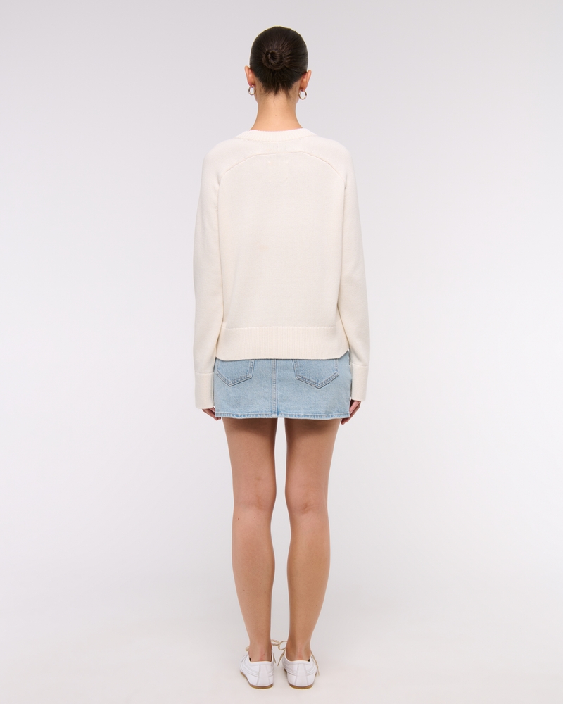 The A&F Sardine Cupid Crew Sweater