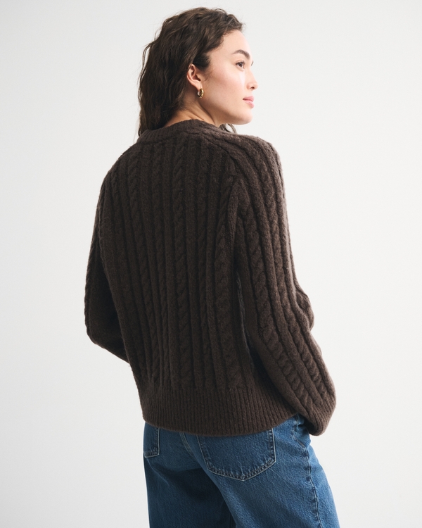 The A&F Madeline Cable Crew Sweater