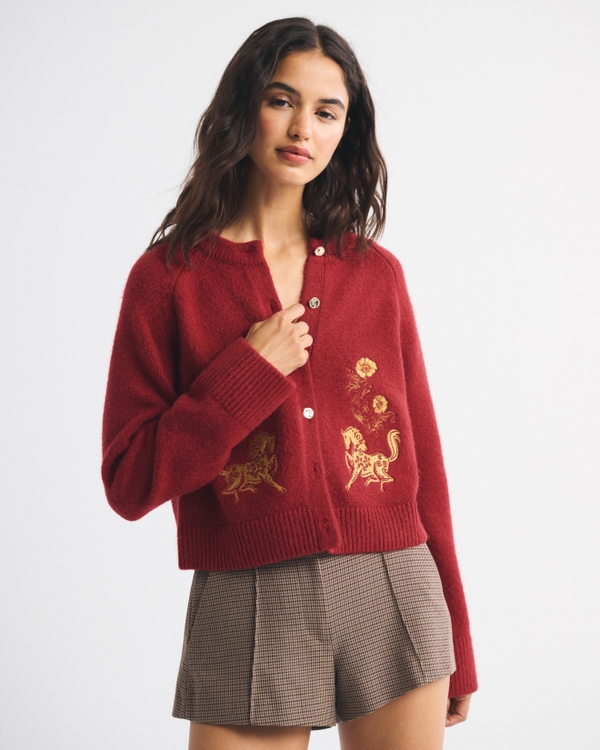 Lunar New Year Crew Cardigan
