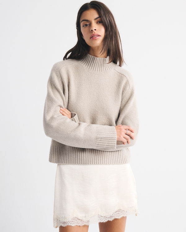 Easy Mockneck Sweater