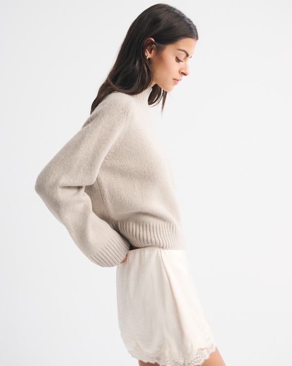 Easy Mockneck Sweater