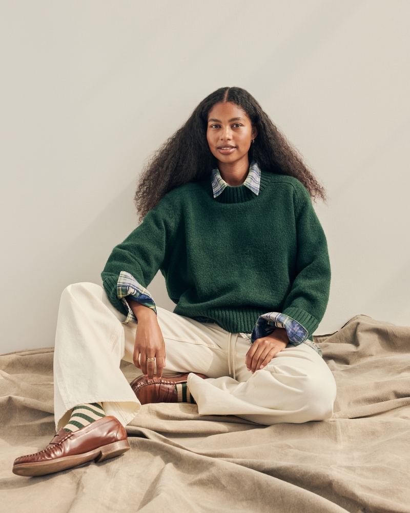 Easy Mockneck Sweater