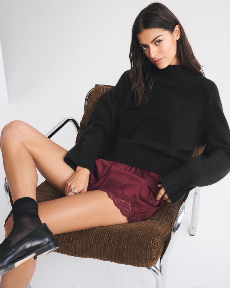 Easy Mockneck Sweater