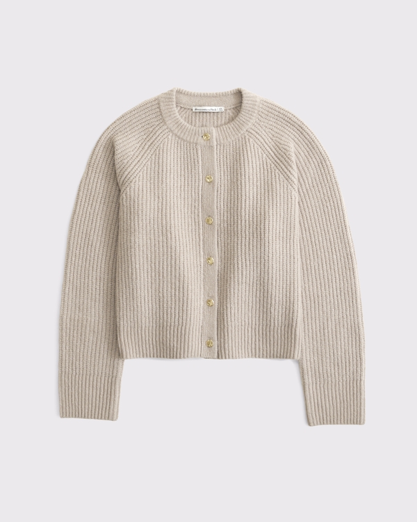 Crew Cardigan, Sand view 1
