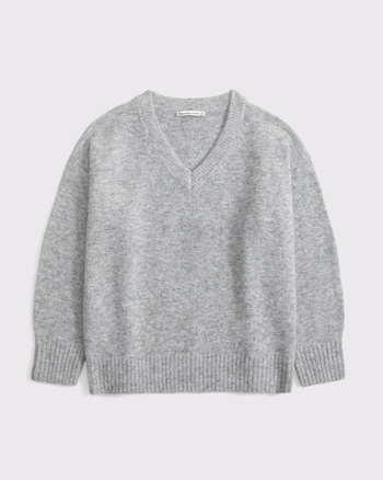 Women's Dad V-Neck Sweater | Women's Tops | Abercrombie.com