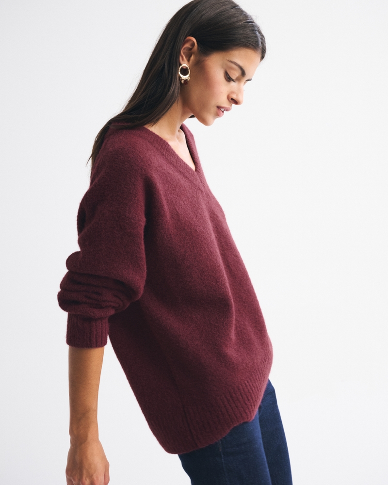 Dad V-Neck Sweater