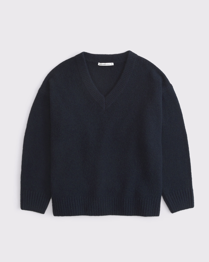 Women's Dad V-Neck Sweater | Women's Clearance | Abercrombie.com