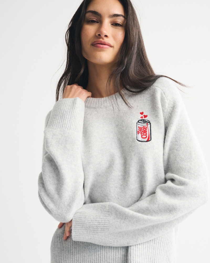 The A&F Madeline Diet Coke Crew Sweater