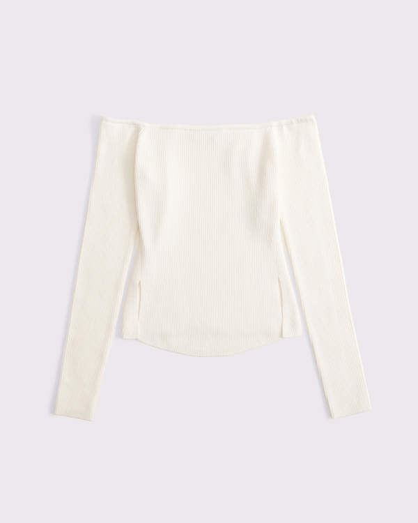 Off-The-Shoulder Sweater