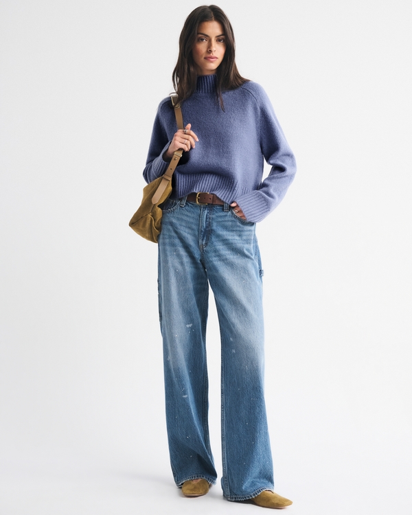 Easy Mockneck Sweater