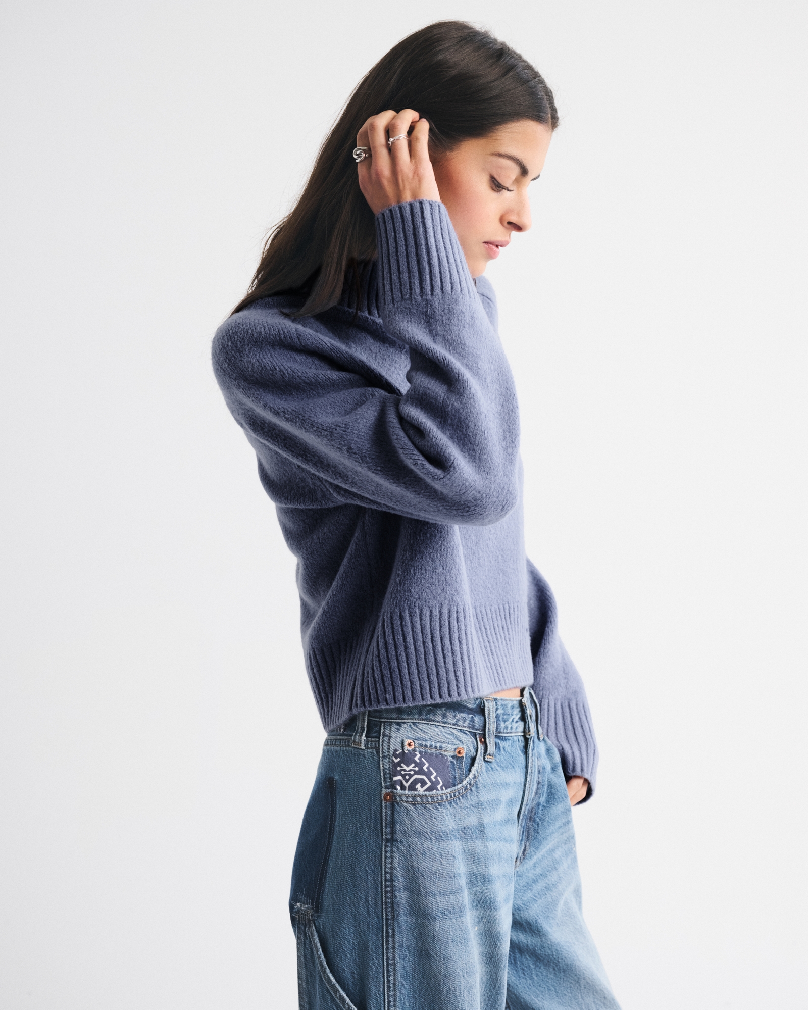 Easy Mockneck Sweater