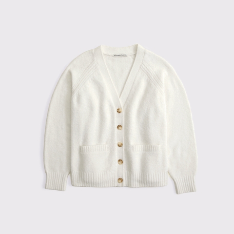 Женские кардиганы Abercrombie & Fitch Dad V-Neck Cardigan