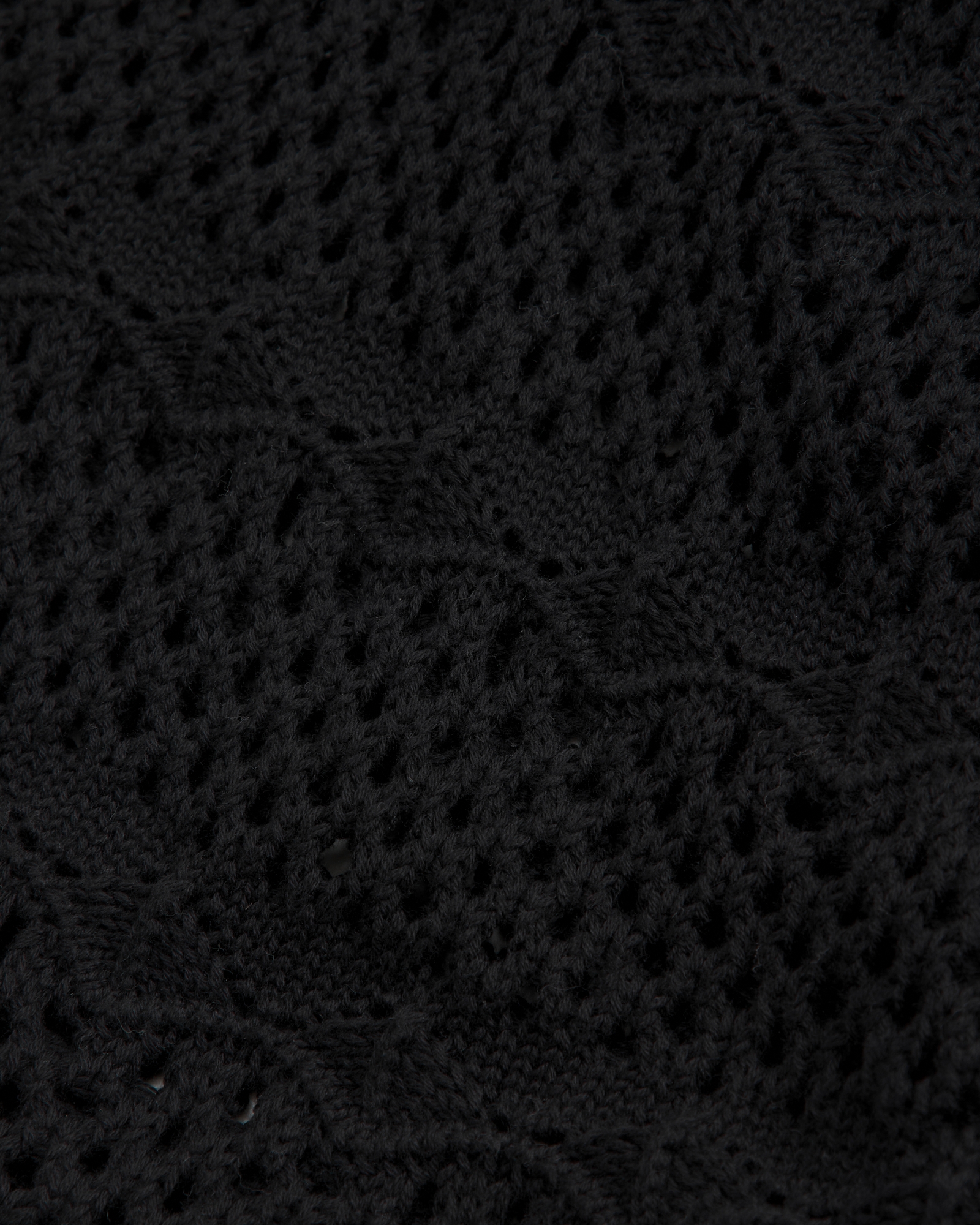 Crochet-Style V-Neck Cami