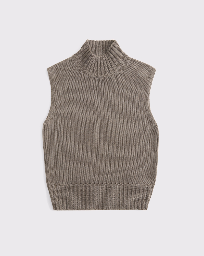 Women's Mockneck Sweater Shell Top | Women's Tops | Abercrombie.com