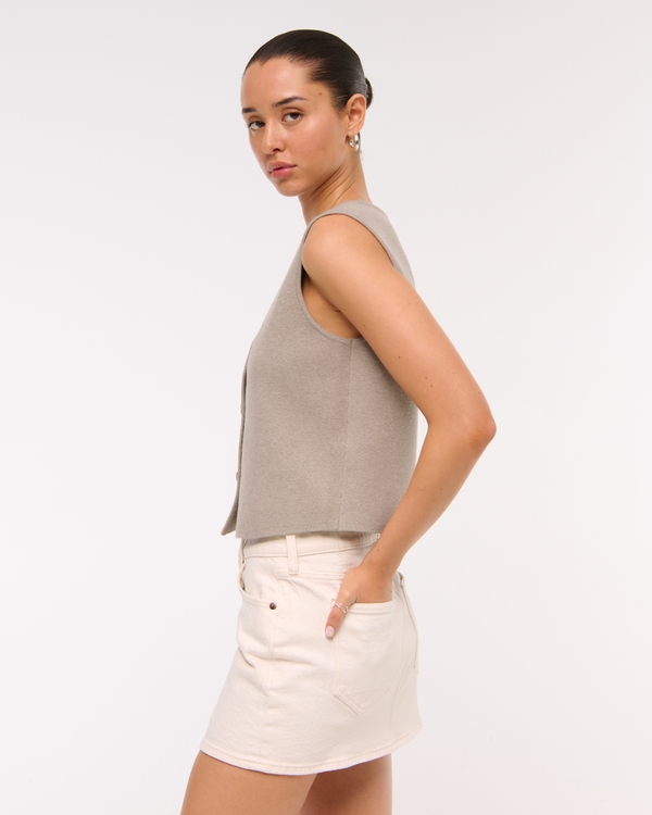 LuxeLoft V-Neck Vest