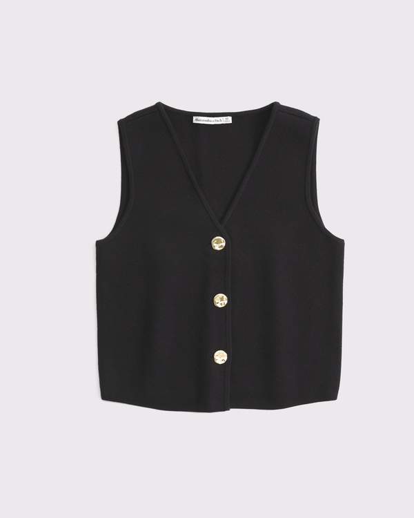 【美品】  L'Appartement / アパルトモン | 2022SS | Knit Vest ニットベスト | F | ブラック | レディース 美品】 L´Appartement / アパルトモン | 2022SS | Knit Vest ニット