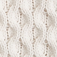 Oversized Cable-Knit Crew Sweater