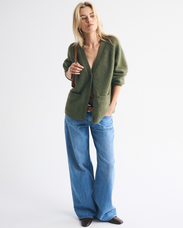 Dad V-Neck Cardigan