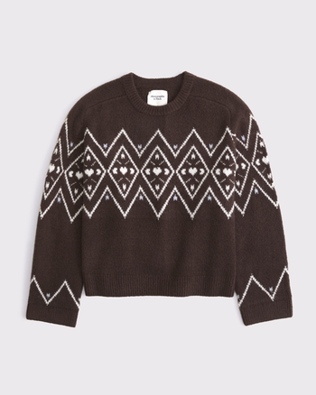 Women's The A&F Madeline Crew Sweater | Women's Sweaters Outfitting | Abercrombie.com