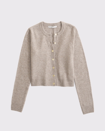 Shrunken Crew Cardigan from Abercrombie & Fitch - $44.99