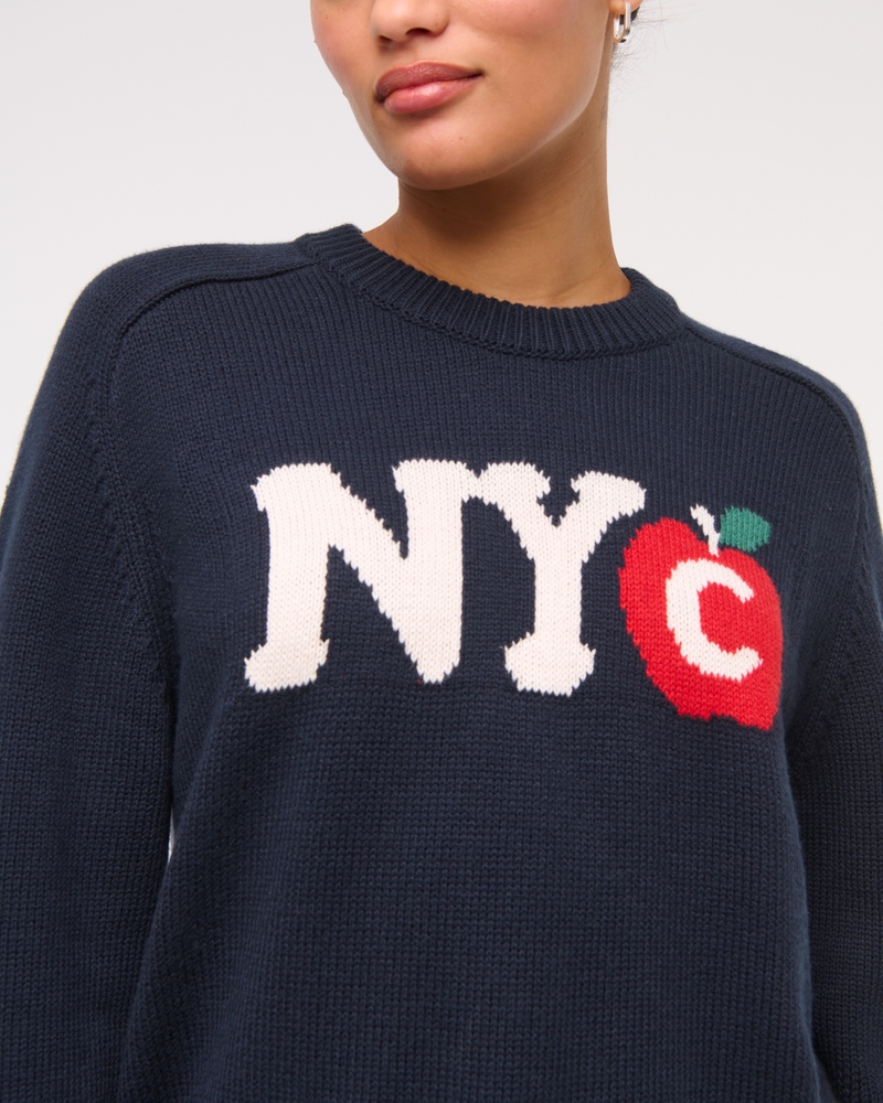 The A&F Madeline NYC Crew Sweater