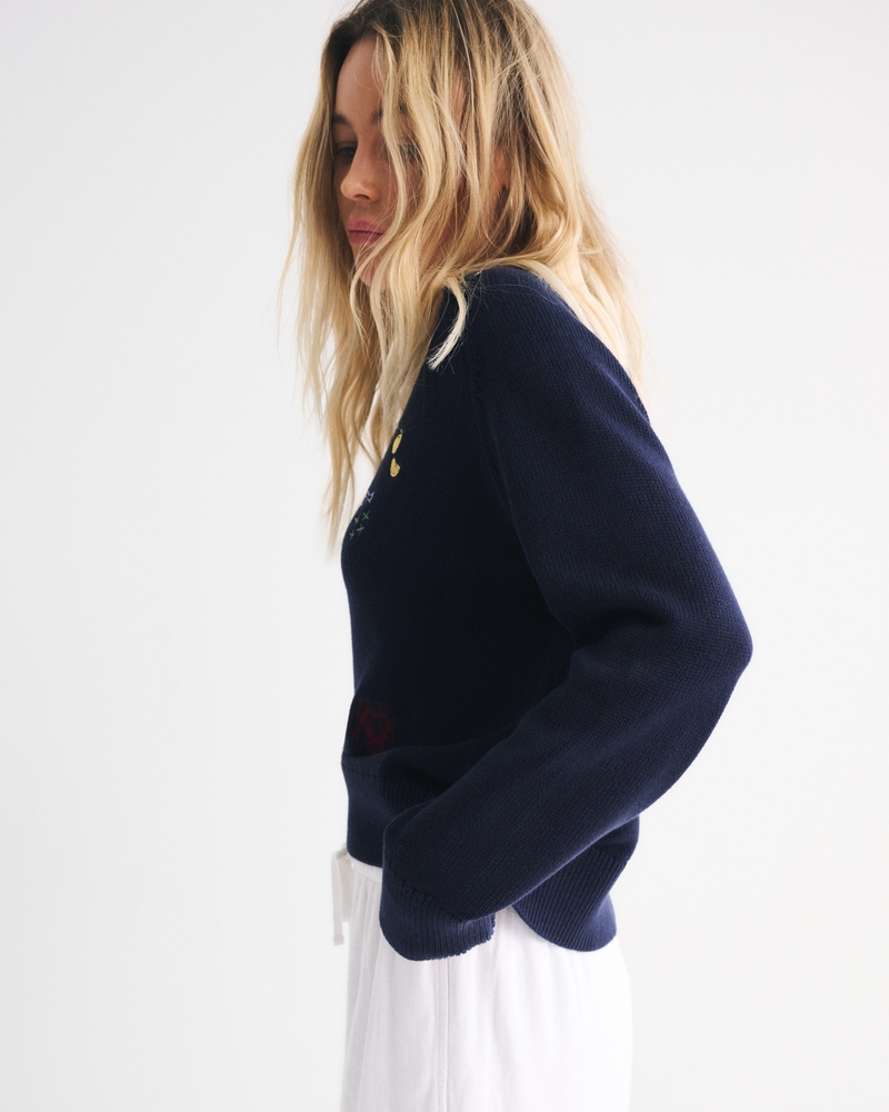 The A&F Madeline Coastal Crew Sweater