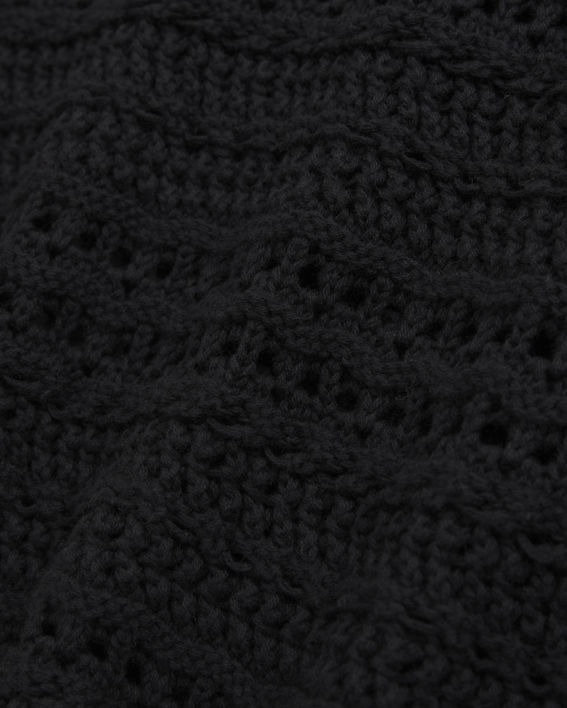 Women's Eclectic Open-Stitch Crew Sweater | Women's Tops