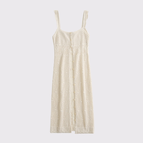 Женские топы Abercrombie & Fitch Crochet-Style Duster Cami