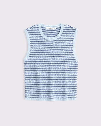 Crochet-Style Shell Top