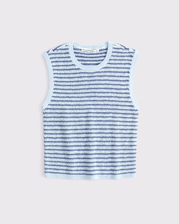 Crochet-Style Shell Top