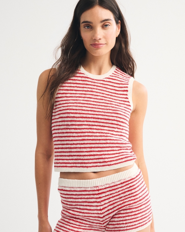 Crochet-Style Shell Top