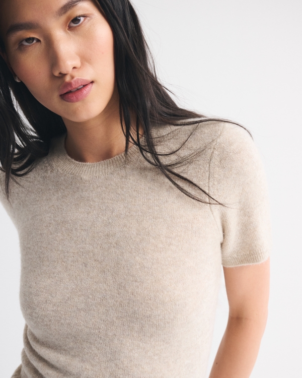 Merino Wool-Blend Sweater Tee