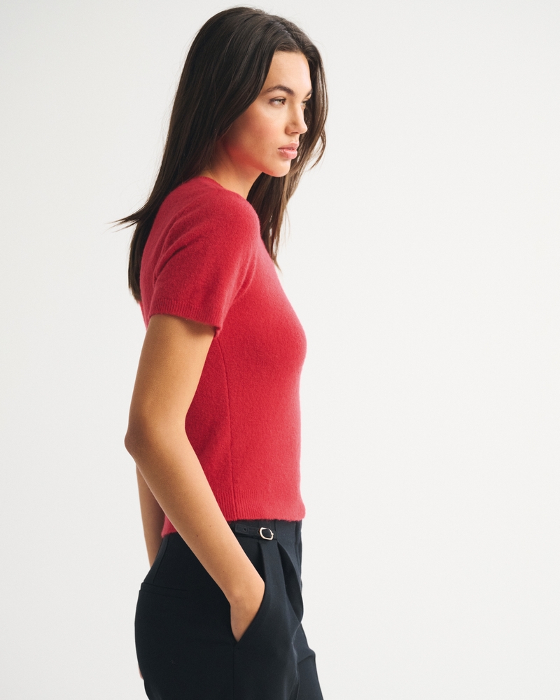 Merino Wool-Blend Sweater Tee - thumbnail 10