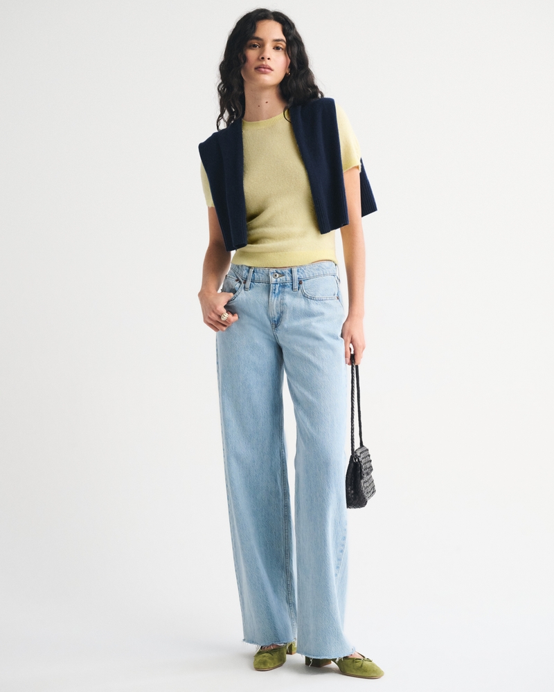 Merino Wool-Blend Sweater Tee