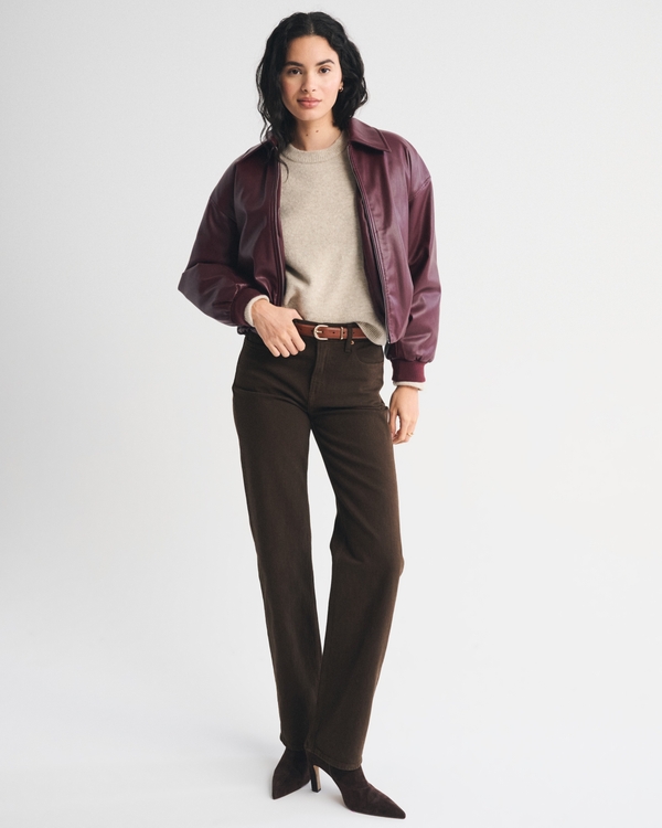 The A&F Madeline Merino Wool-Blend Crew Sweater