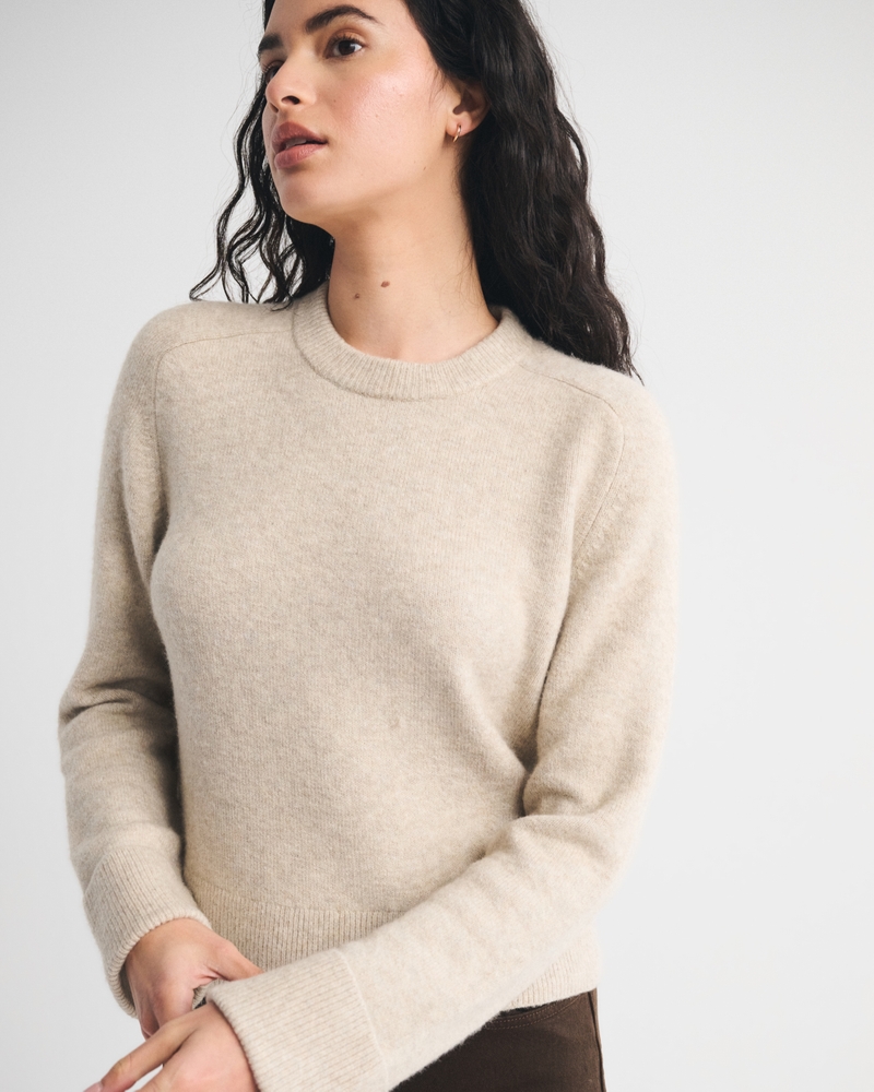 The A&F Madeline Merino Wool-Blend Crew Sweater - thumbnail 10