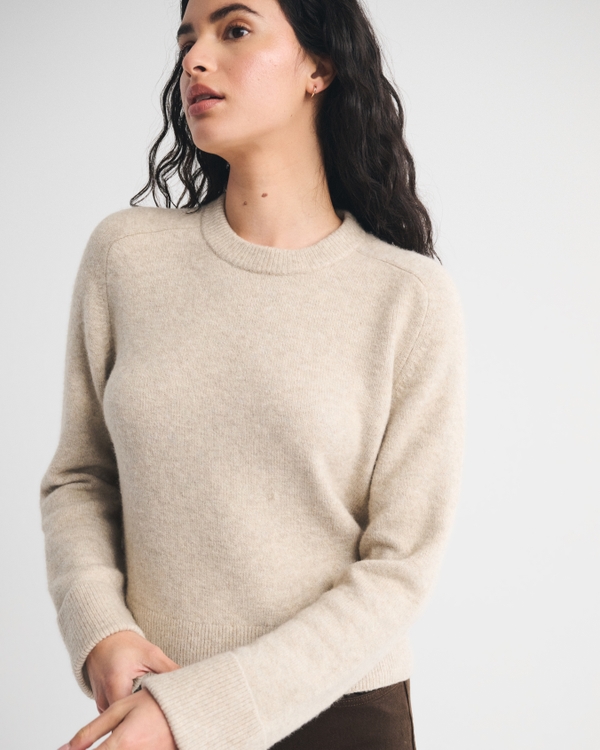 The A&F Madeline Merino Wool-Blend Crew Sweater