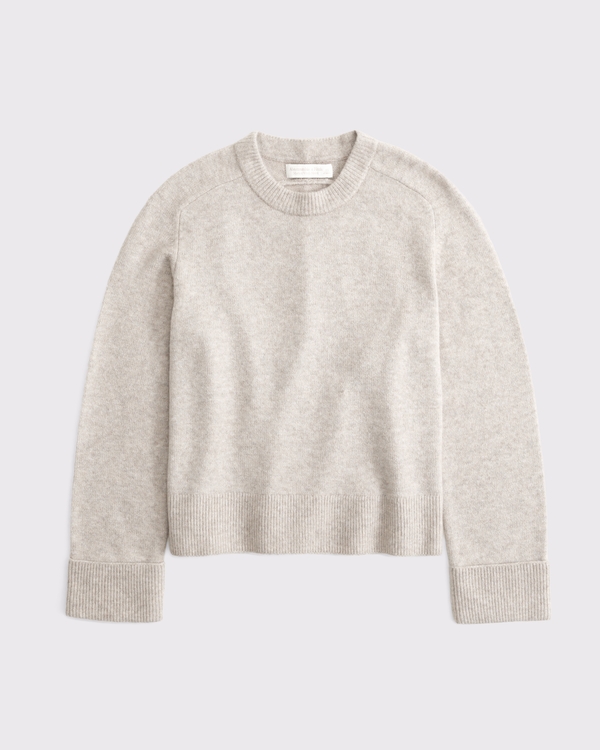 The A&F Madeline Merino Wool-Blend Crew Sweater