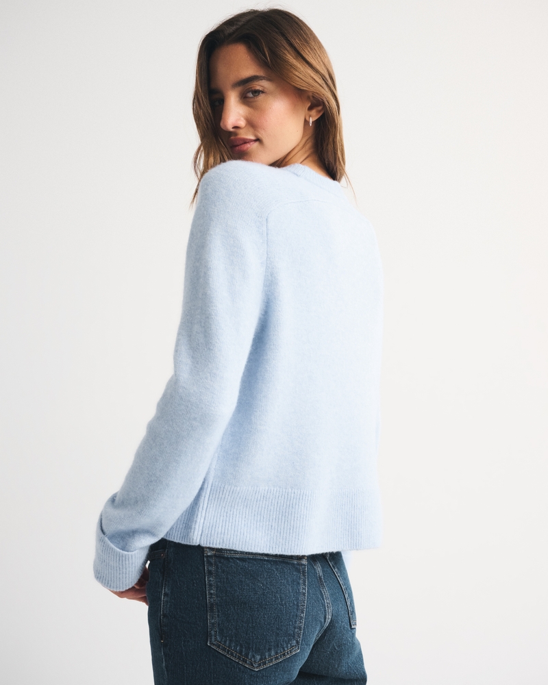The A&F Madeline Merino Wool-Blend Crew Sweater - thumbnail 6