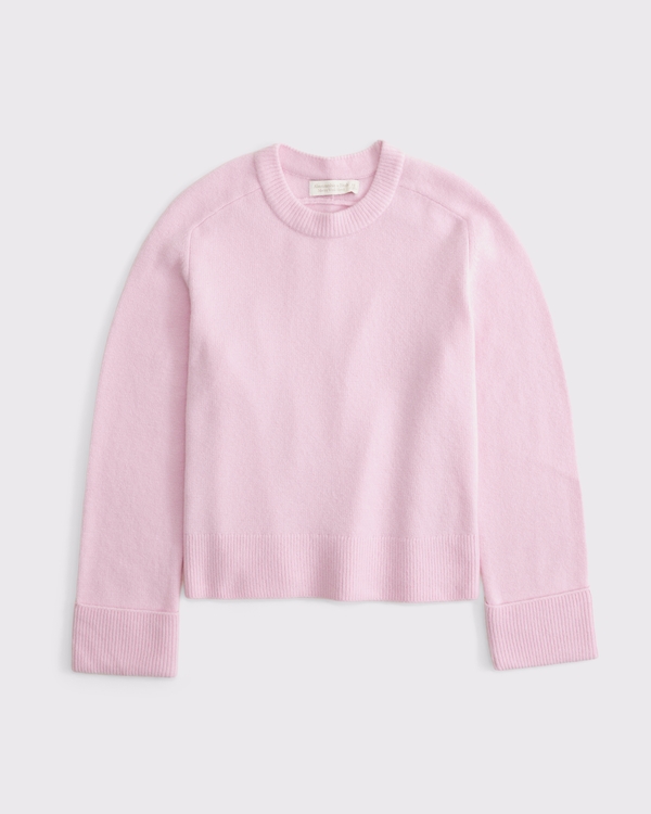 The A&F Madeline Merino Wool-Blend Crew Sweater