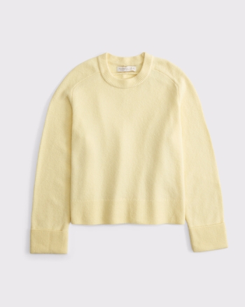 The A&F Madeline Merino Wool-Blend Crew Sweater from Abercrombie & Fitch - $75