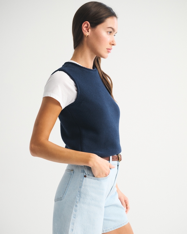 Rollneck Sweater Shell Top