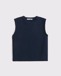 Rollneck Sweater Shell Top