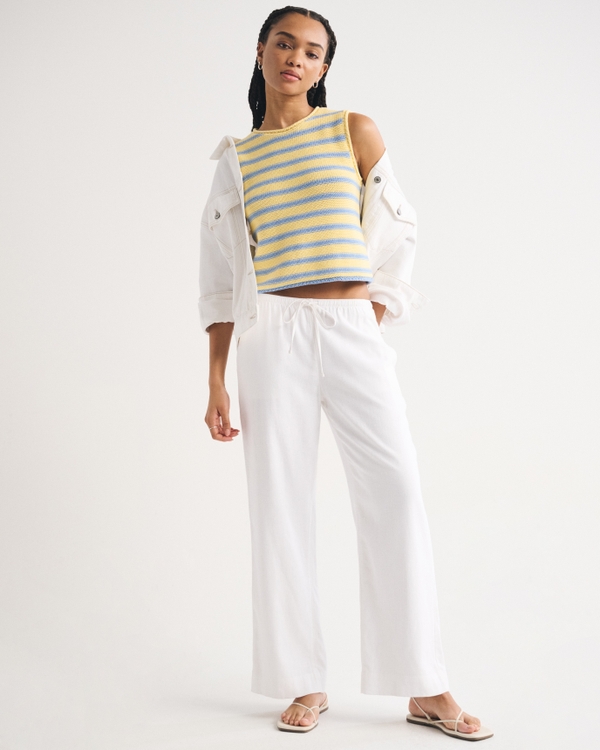 Rollneck Sweater Shell Top