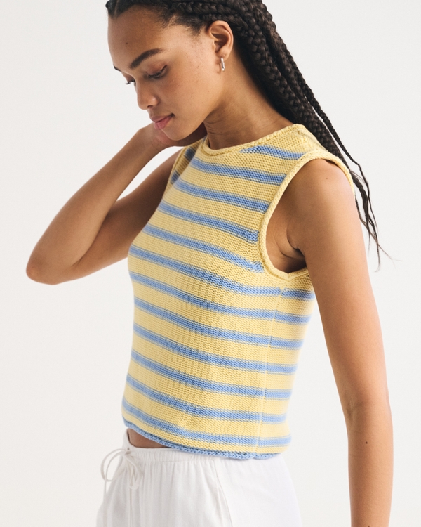 Rollneck Sweater Shell Top